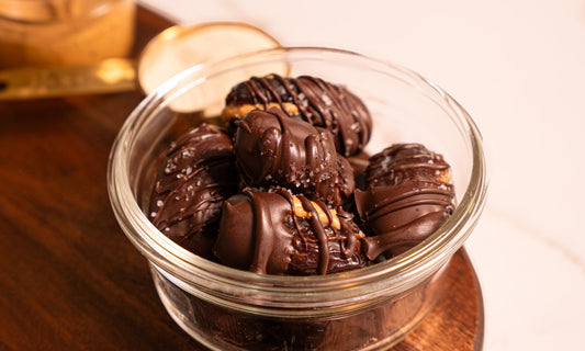 Peanut Butter Protein Stuffed Dates