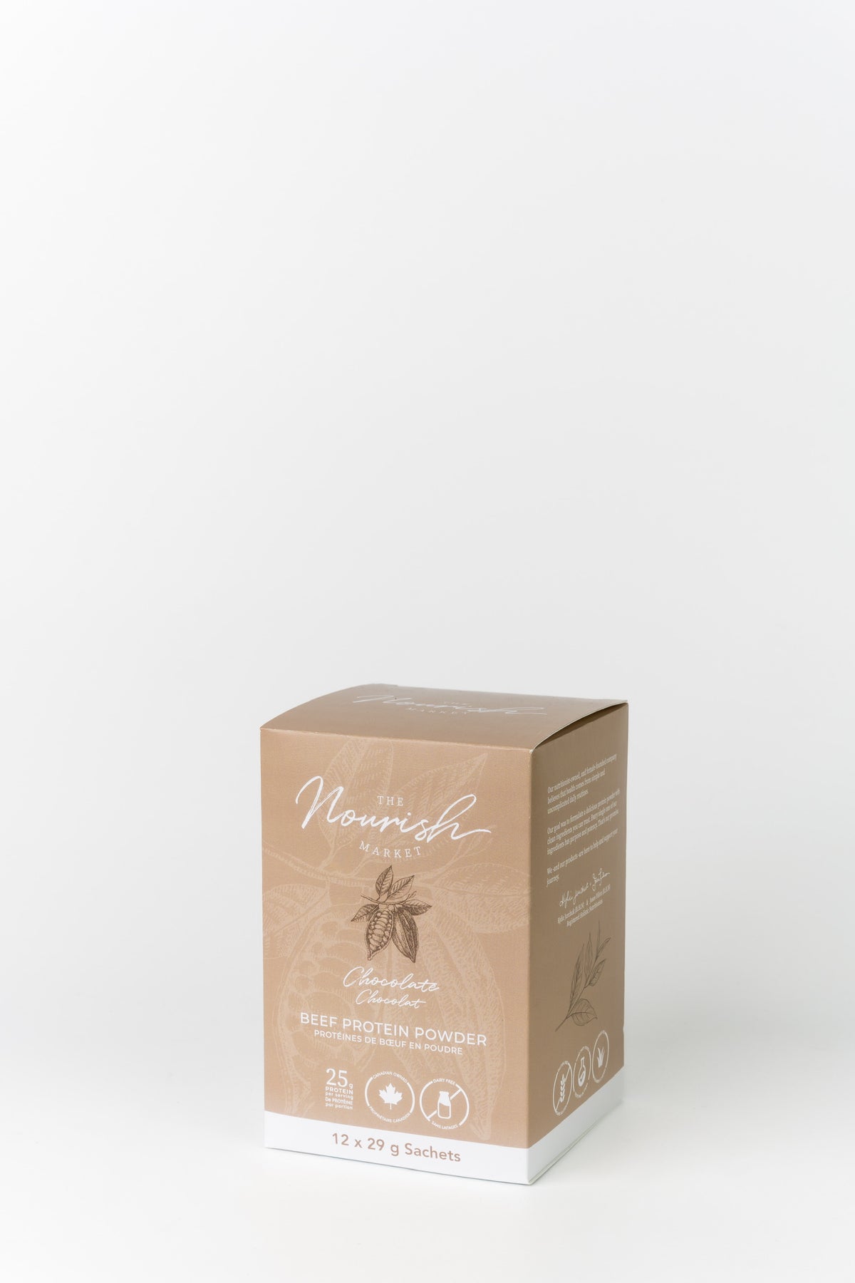 WHOLESALE Travel Pack Grass-fed Beef Protein Powder