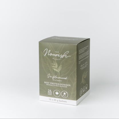 Grass-fed Beef Protein Powder Travel Pack (12 single servings)