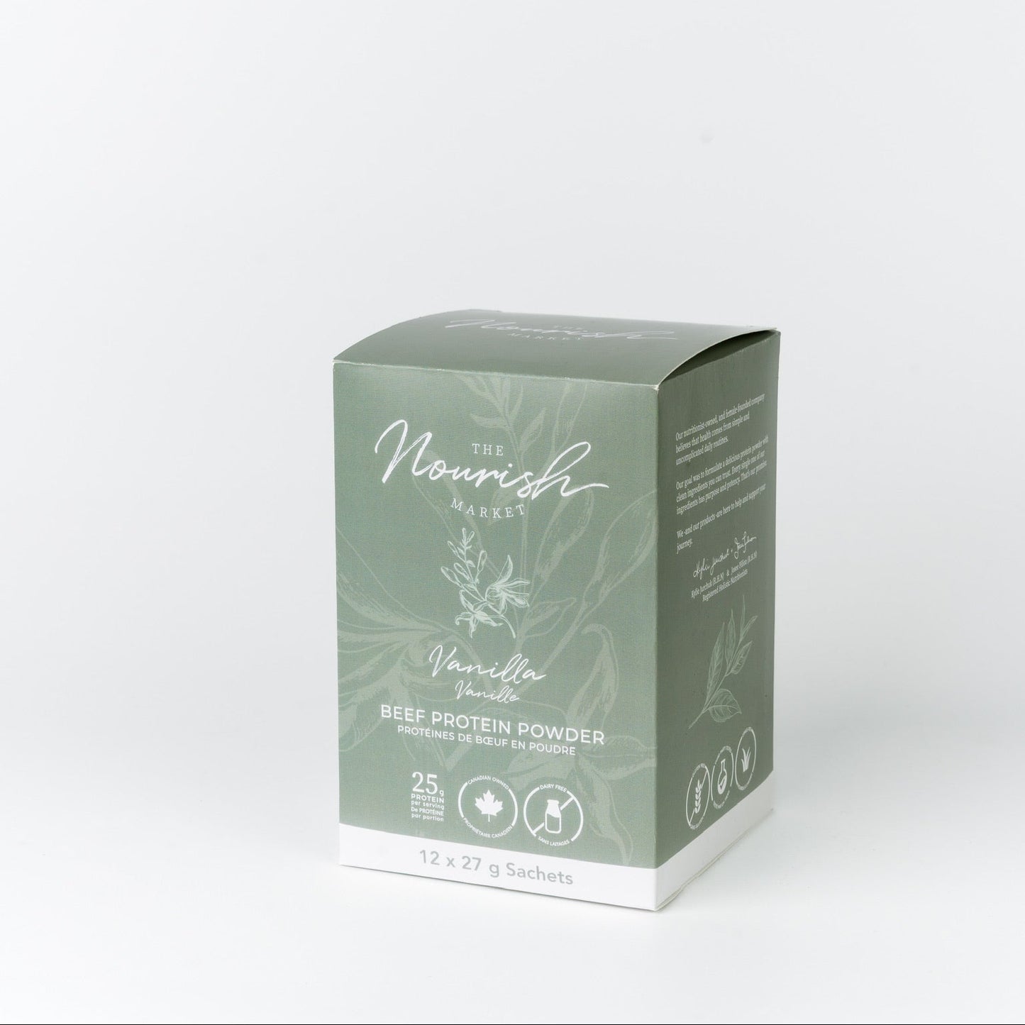 Grass-fed Beef Protein Powder Travel Pack (12 single servings)