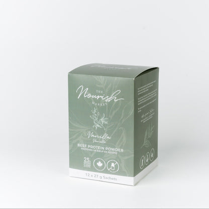 Grass-fed Beef Protein Powder Travel Pack (12 single servings)