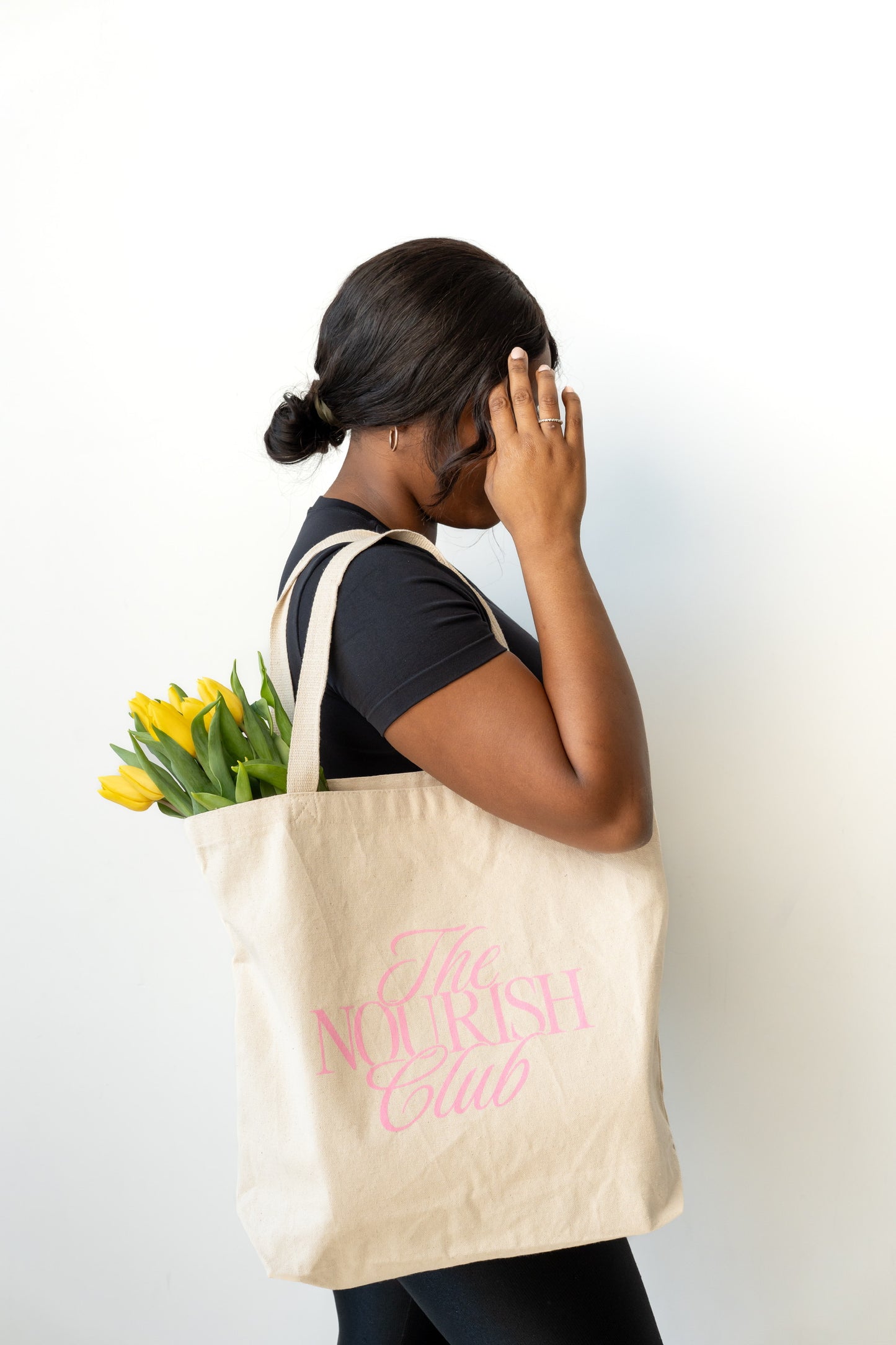The Nourish Club Tote- Pink